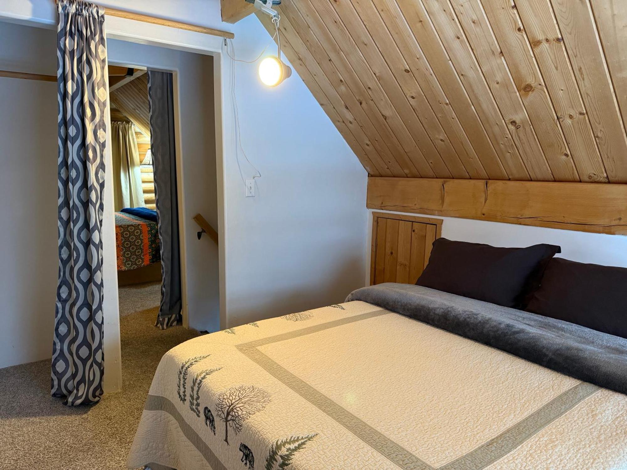 Talkeetna Log Cabin With Hot Tub Unit 1 エクステリア 写真