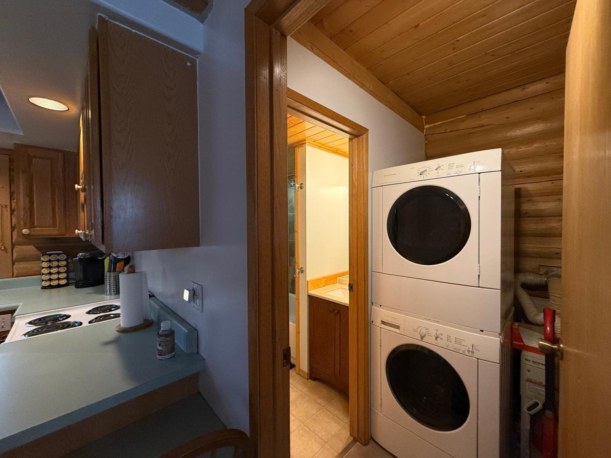 Talkeetna Log Cabin With Hot Tub Unit 1 エクステリア 写真