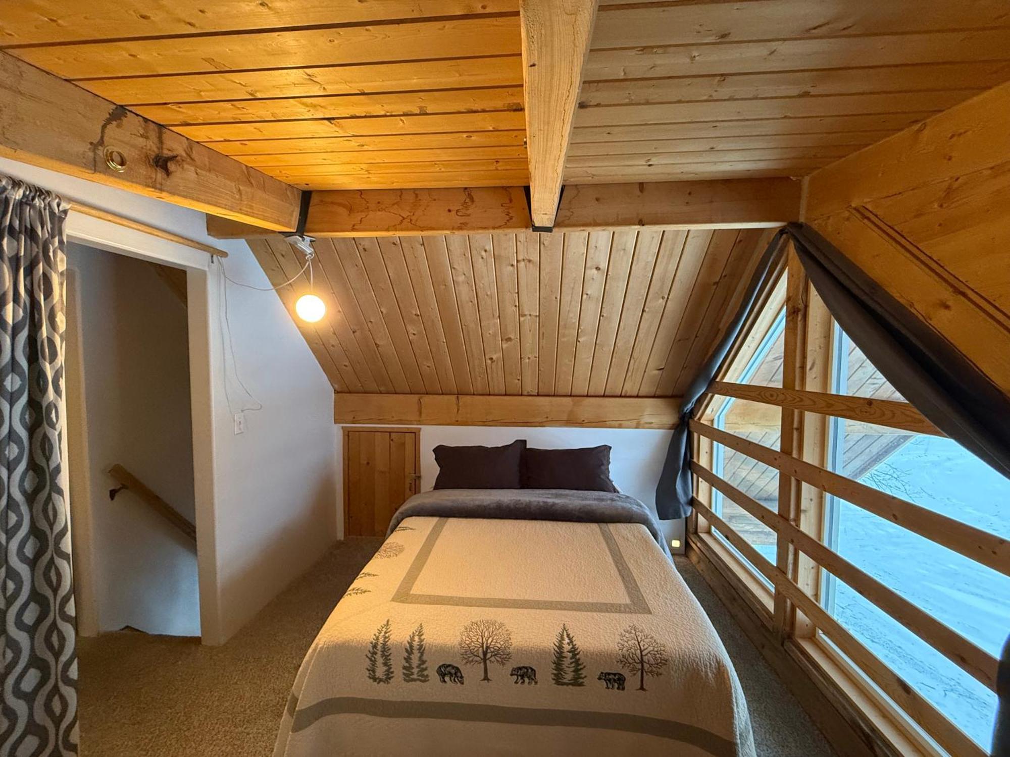 Talkeetna Log Cabin With Hot Tub Unit 1 エクステリア 写真